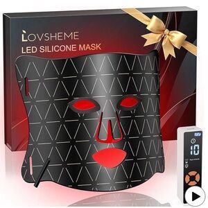 Black LED Silicone Mask for Acne & Blemish Treatment
